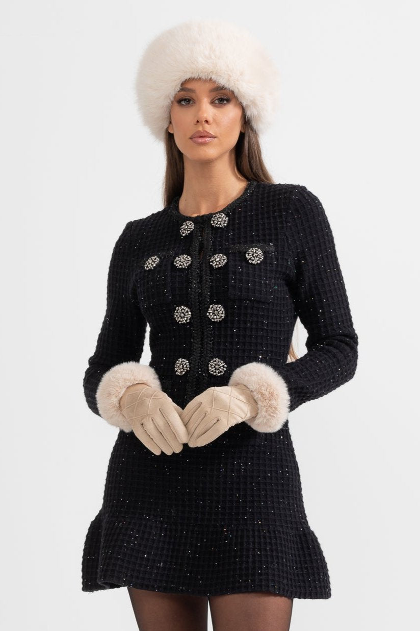 Robe en tricot longueur genou Colette™