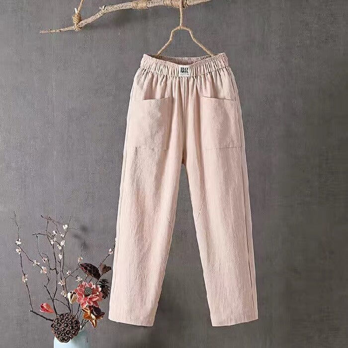 OLIVIA™ - Linen blend Trousers