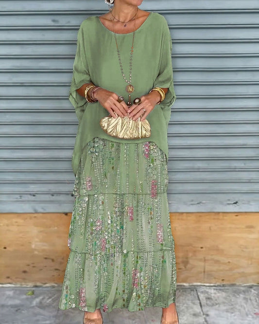 Emie™ - Layered Boho Elegance Dress